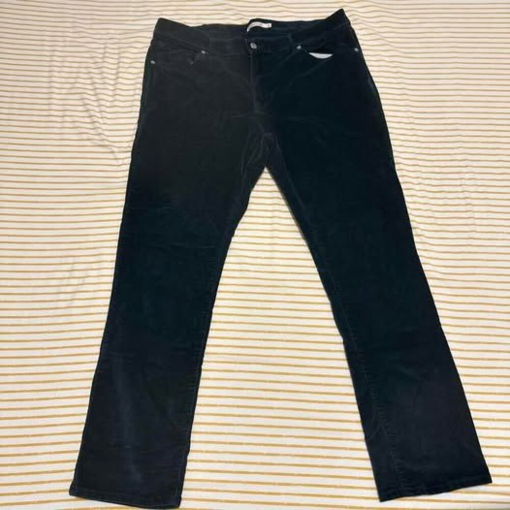 Dark green almost black corduroy